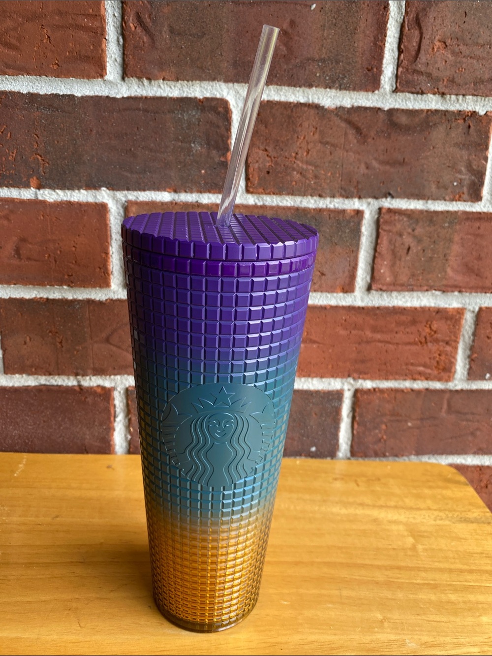 Starbucks Fall 2024 Harvest Gradient Cold Cup 24 oz Venti Collectible Tumbler